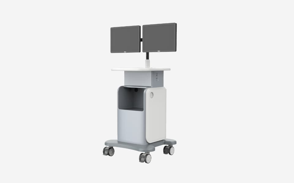 GARION+ çift monitörlü iş istasyonu — Advanced Visualization Solution