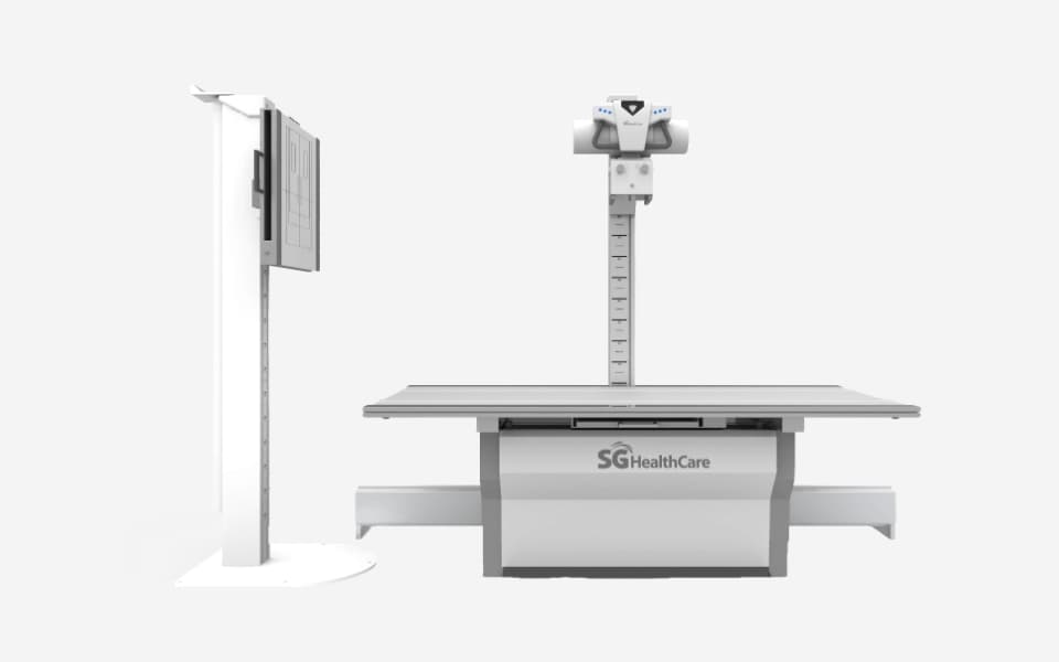 Jumong General Floor Rail — zemin rayı üzerinde tüp ve duvar standı