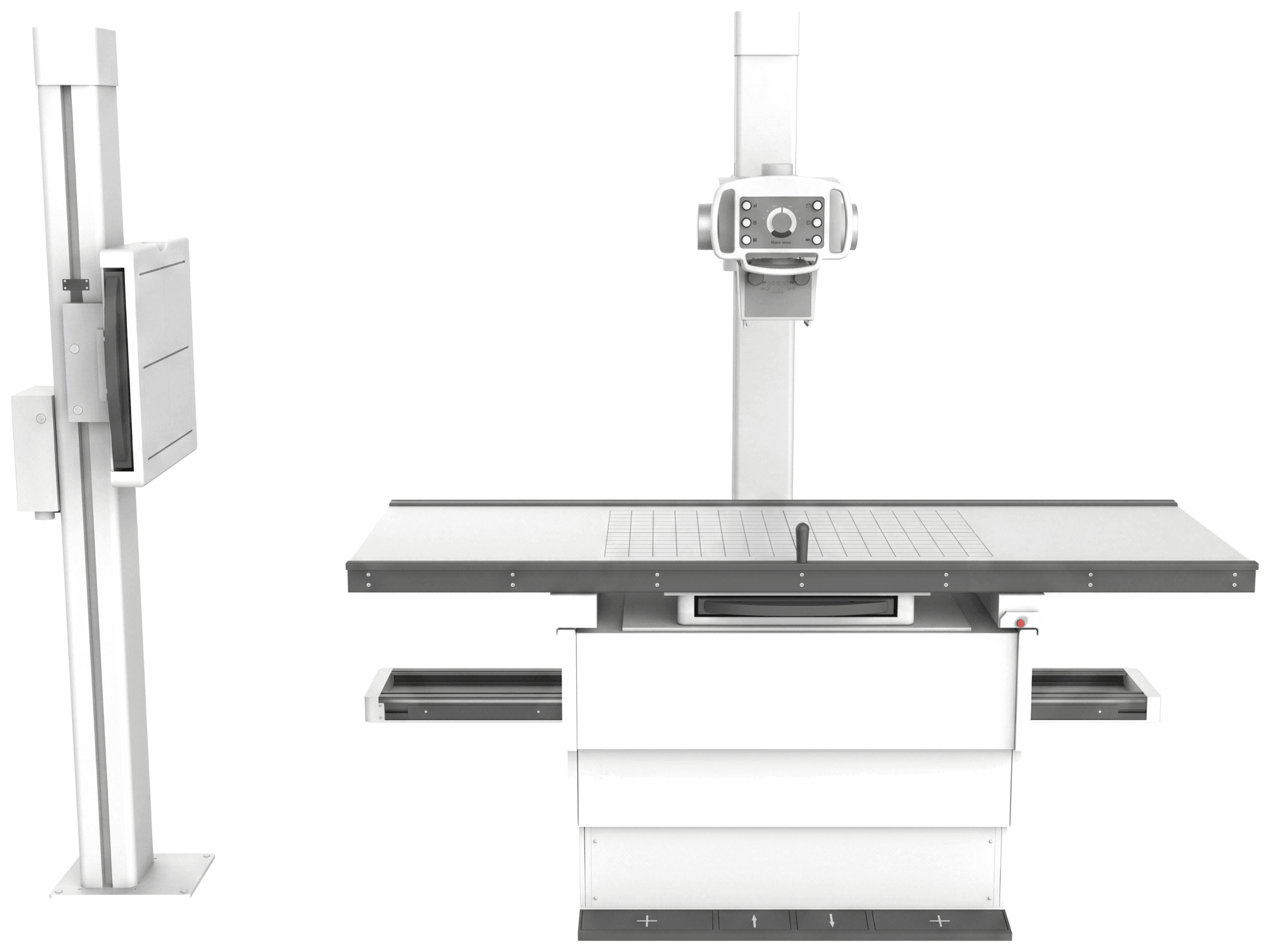 SG HealthCare Jumong F floor rail tüp standlı dijital radyografi sistemi