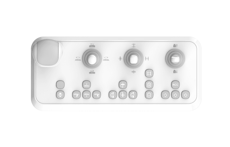 CGO-5200 PRO yatak başı kontrol konsolu — tek elle tam hareket kontrolü